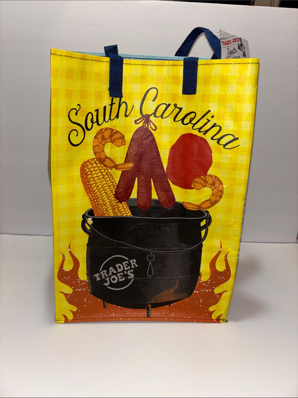 Trader Joe's South Carolina Yellow Reusable Tote